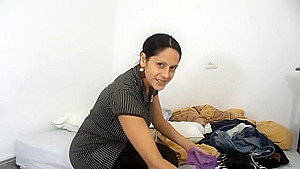 Hotel Cleaner POV sex