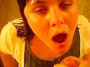 Hottest amateur Blowjob, Cumshots sex scene