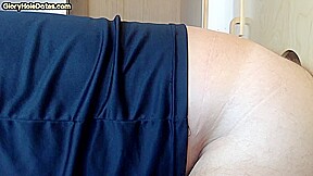 IR gloryhole amateur BJ DILF barebacked in ass till cumshot