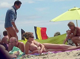 Incredible Nudist Cap Agde french 2015 Beach