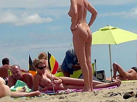 Incredible Nudist Cap Agde french 2015 Beach