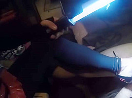 Incredible adult scene transvestite Stockings fantastic show