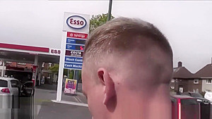 Inked Brit rides porn stars dong