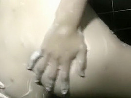 Insatiable Japanese wife enjoys a hard pounding before taking a shower