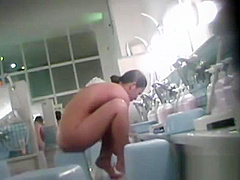- Japan Young woman bathes