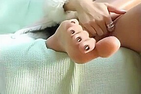 Japanese Girl Show Her Socks and Smelly Soles