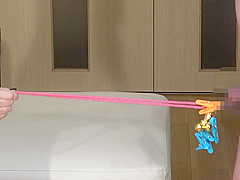 Japanese Mistress Trains His Slave Not To Get Erections