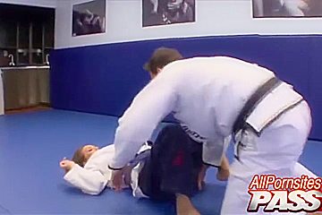 Karate Lessons And Cock Sucking Sessions - Megan Fenox