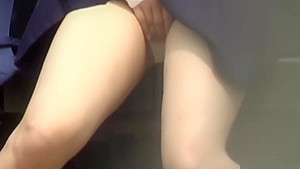 Kinky student 18+ Masturbates