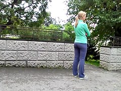 Lady ass with my camera recorded