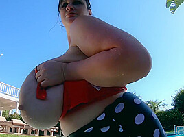 Lana Kendrick - Polkadot Hottub Gopro 1