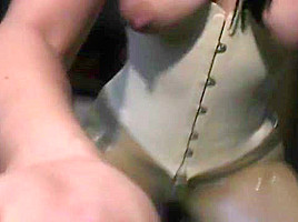 Latex milf toys squirts