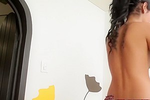 Latina tgirl dildo fucking tight ass