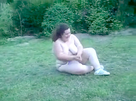 Lesbian Action #13 Two BBW Outdoors