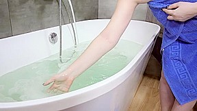 Lina has masturbating fun in her bathroom today - WeAreHairy