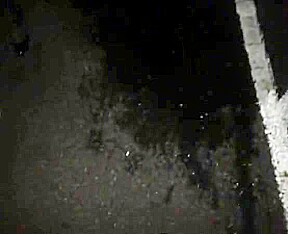 Lisa being pissed on in the car park outdoors 