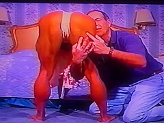 Lucky Man Tom Gets To Feel A Goddesses Muscular Legs
