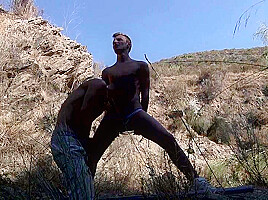Luke Uses Piss-Drenched Reece For His Entertainment - Reece Bentley & Luke Desmond