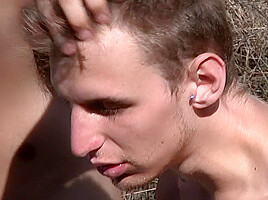 Luke Uses Piss-Drenched Reece For His Entertainment - Reece Bentley & Luke Desmond