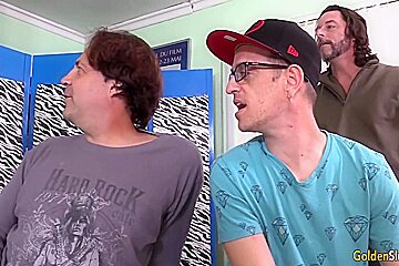 Mature Tart Skyler Haven Uses All Three Holes to Please Four Horny Guys