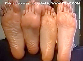 Mikayla Miles and desiree compare sexy big soles