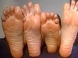 Mikayla Miles and desiree compare sexy big soles