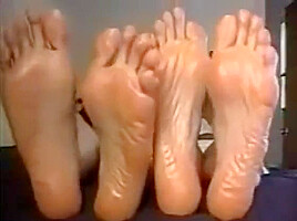 Mikayla Miles and desiree compare sexy big soles