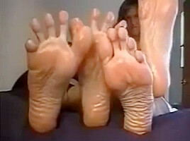 Mikayla Miles and desiree compare sexy big soles
