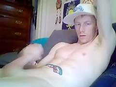 Muscular Camboy Shoots His Load