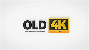 OLD4K  Stranger in a big house knows how to warm you up