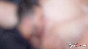 OLDNANNY Lacey Starr ordered a female escort to her hotel room