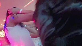 Orgy teen 18+ gets facial