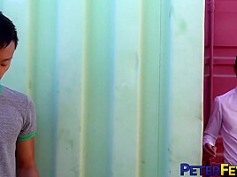 PETERFEVER Asians Rave Hardick And Dane Jaxson Raw Breed