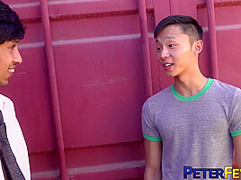 PETERFEVER Asians Rave Hardick And Dane Jaxson Raw Breed