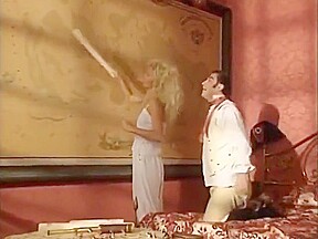 Perfectly Shaped Blonde Spreads Legs For Both Holes Penetration