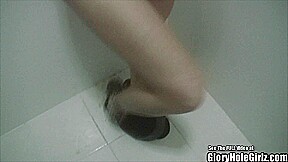 Petite Blonde Glory Hole Cock Sucker