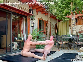 Pierce Paris And Will Tantra - Best Porn Movie Homosexual Yoga Hot Uncut