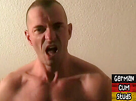 Pierced n inked German gay fucking bottom after rimjob