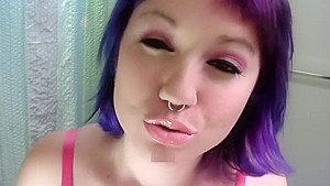 Pink Lips Joi Countdown