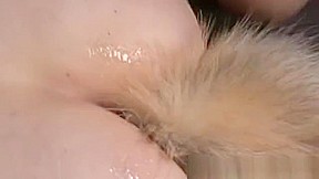 Puppyplay sub obeying her master