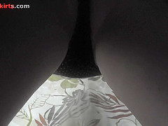 Real upskirt clip will surprise you with awesome butt