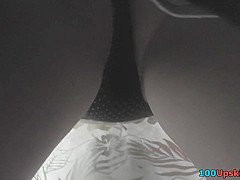 Real upskirt clip will surprise you with awesome butt