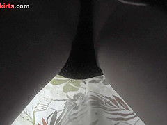 Real upskirt clip will surprise you with awesome butt