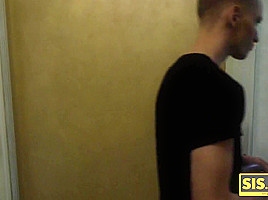 SIS PORN  Boy joins aroused stepsis in time to satisfy her sex needs