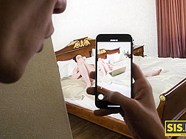 SIS PORN  Boy joins aroused stepsis in time to satisfy her sex needs