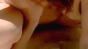 Scarlett with hot love bubbles in porn scene