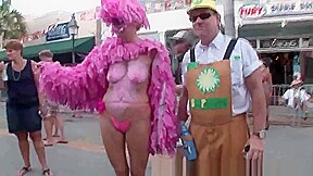 Sexy Babes Showing Off Their Hot Body Painting Outdoors