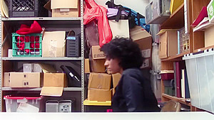 Shoplifter Latina Maya Morena gets punished and fucked by Officers