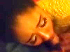 Sloppy head and handjob