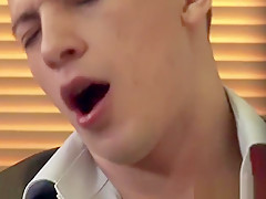 Solo brit chav wanking in the office